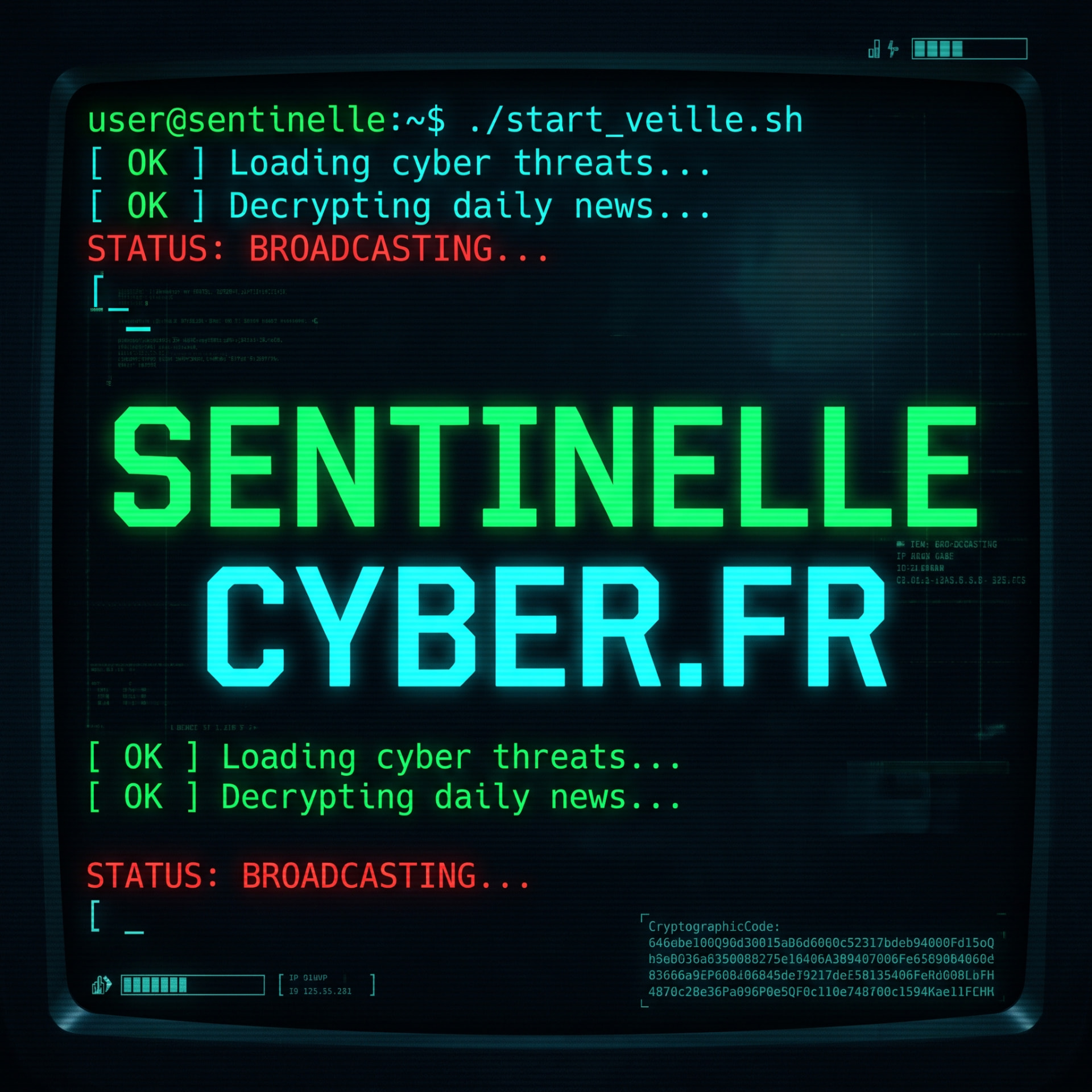 Sentinelle Cyber, l'actualité Cyber avec Brice